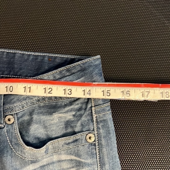 Guess Mid Rise Denim Jean Shorts Sz 27 - Picture 11 of 11